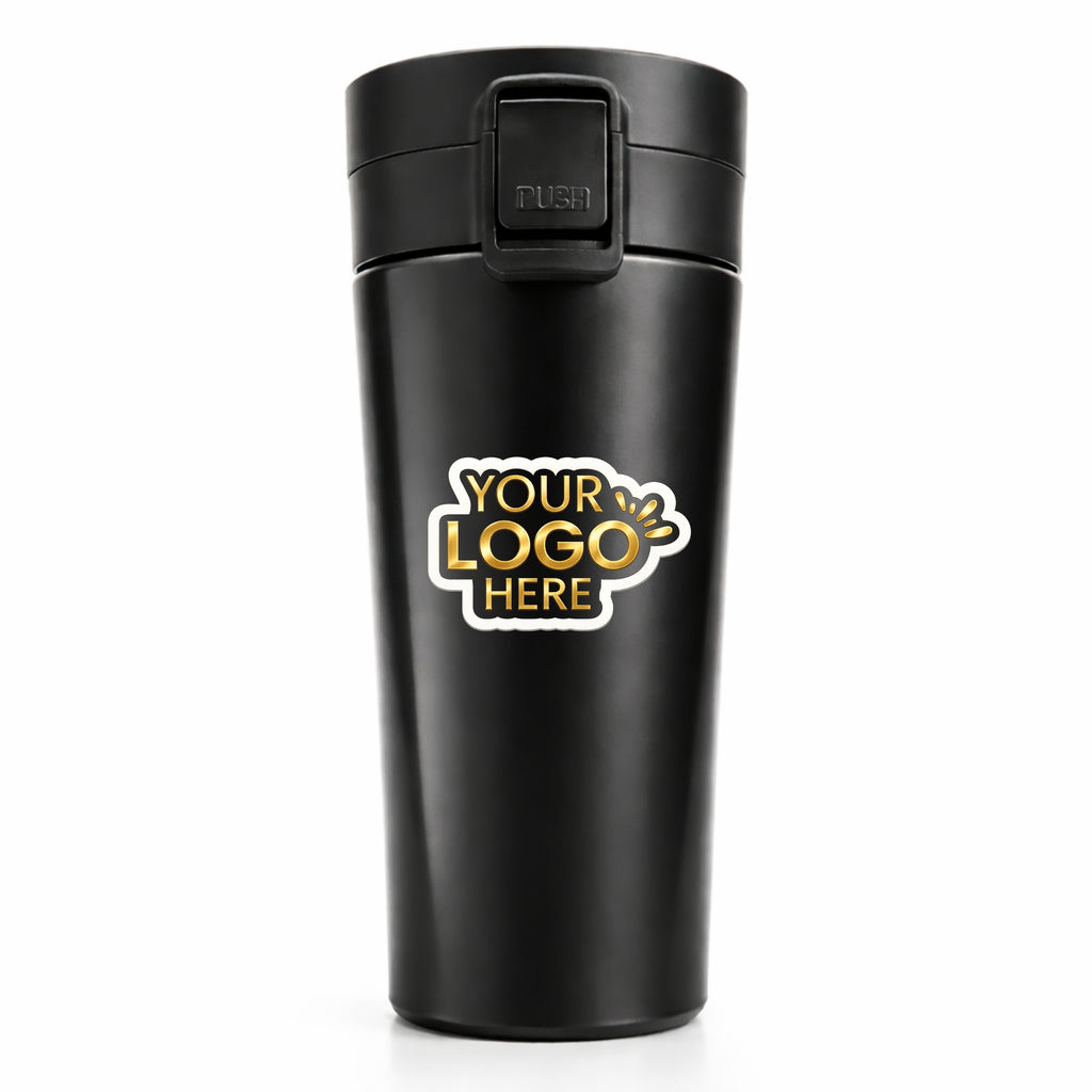 Premium Customized Travel Coffee Mug with Logo Printing | Insulated Leak proof Corporate Gift Tumbler