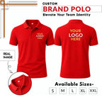 Customized Half Sleeve V-Neck Corporate T-Shirt for Men with Logo Printing | Premium Cotton Blend Team Wear & Promotional Apparel