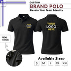 Customized Half Sleeve V-Neck Corporate T-Shirt for Men with Logo Printing | Premium Cotton Blend Team Wear & Promotional Apparel