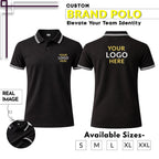 Premium Customized V-Neck T-Shirt with Company Logo Printing | Cotton Blend Corporate & Promotional V-Neck Tee for Men