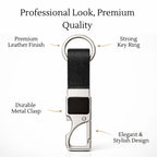Premium Customized Corporate Gift Set with Logo Printing | A5 Notebook, Metal Pen & Leather Key chain